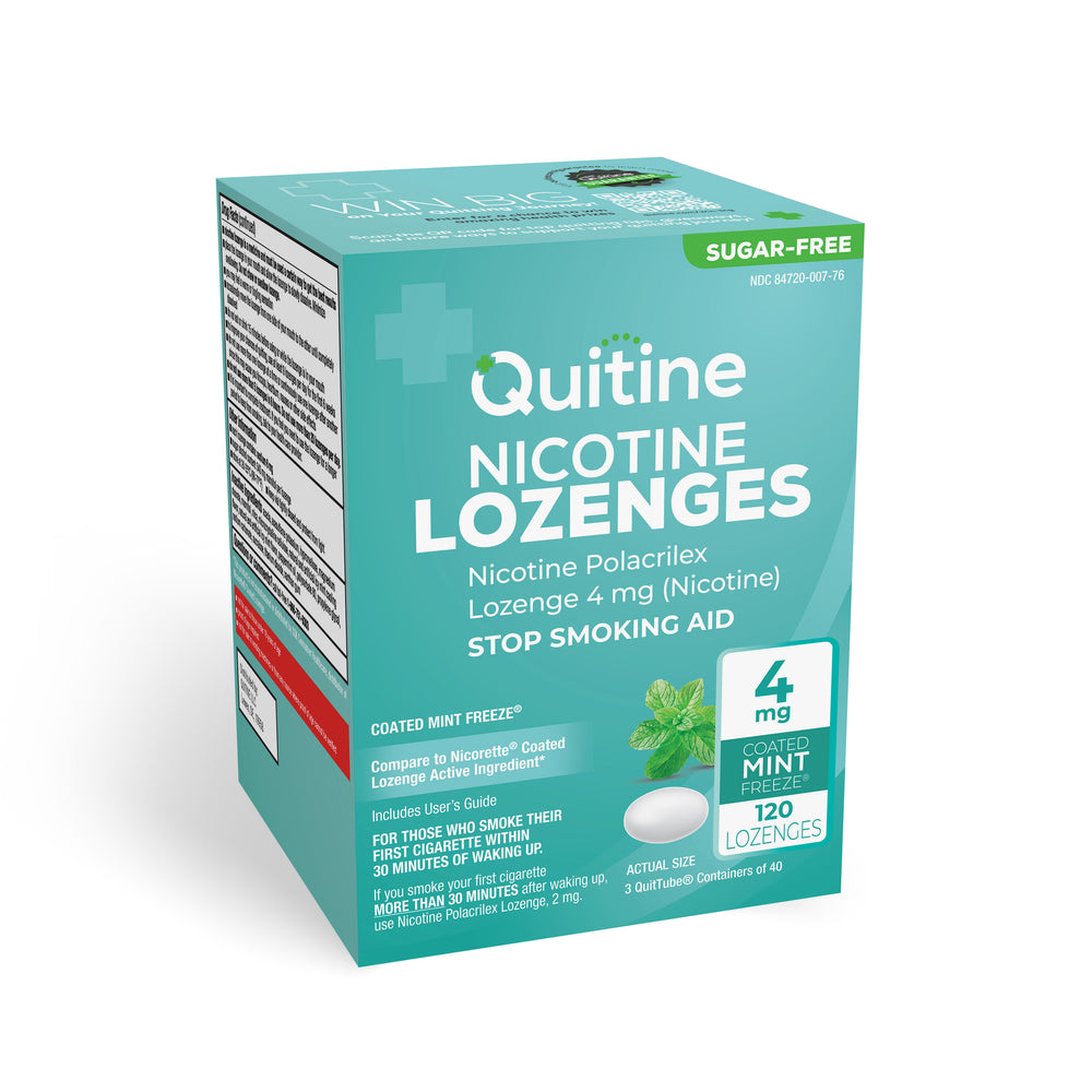 4mg Nicotine Lozenges Mint | 120 Count