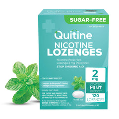 Quitine Nicotine Lozenges 2mg Mint 120 Pieces